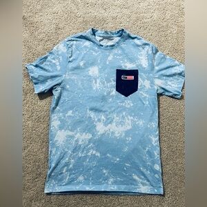 Nike Light Blue Tie-Dye Men's Tee